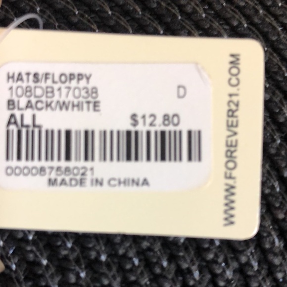 NWT forever 21 straw hat - Picture 4 of 6